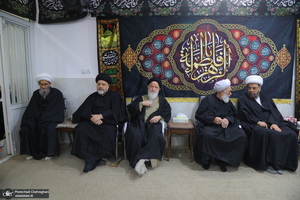 دومین شب عزاداری حضرت فاطمه (س) در بیت آیت الله دوستی زنجانی‎