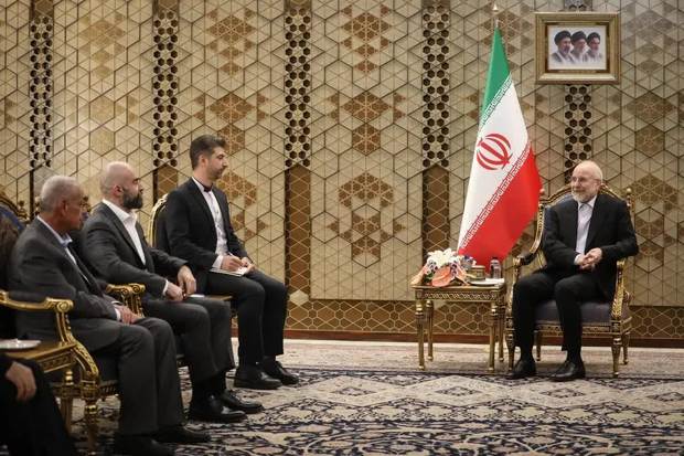 قالیباف به طالبانی: توطئه‌ آمریکا در مرزهای غربی ایران با همکاری اقلیم کردستان و اقدامات نیروهای مسلح شکست خورد