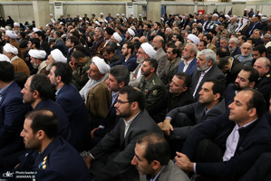 دیدار مسئولان نظام و میهمانان کنفرانس وحدت اسلامى‌ با رهبر معظم انقلاب