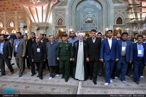 تجدید میثاق خانواده معظم شهدای راه آهن با آرمان های حضرت امام(س)