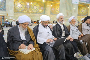 نشست دوره ای اساتید سطوح عالیه و خارج حوزه علمیه قم