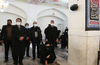 سید محمد خاتمی بر پیکر خواهر امام موسی صدر نماز خواند (12)