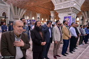 تجدید میثاق جمعی از مدیران حوزه هنری با آرمان امام خمینی (س)