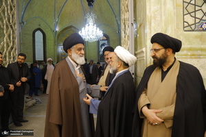 مراسم بزرگداشت آیت الله امامی کاشانی (ره) در مسجد اعظم قم