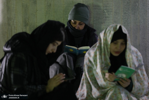 مراسم شب بیست و سوم ماه مبارک رمضان در امام زاده پنج تن لویزان