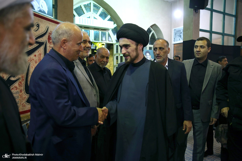 مراسم عزاداری هیئت جامعه اسلامی ورزشکاران در حسینیه جماران