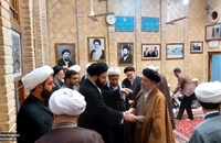 مراسم بزرگداشت مرحوم آیت الله رحمت در بیت امام خمینی در نجف (6)