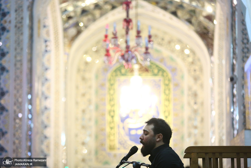 مراسم شام غریبان شهادت امام رضا (ع) در رواق دار الهدایه