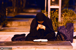 احیای شب نوزدهم ماه مبارک رمضان در گلزار شهدای بهشت زهرا (س)