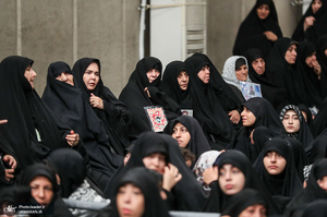 مراسم عزاداری شهادت امام رضا (ع) در حسینیه امام خمینی