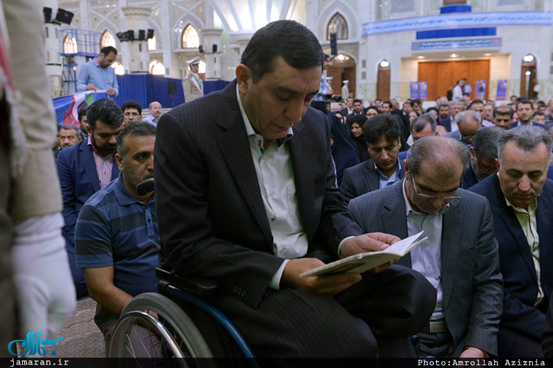 تجدید میثاق رئیس و کارکنان سازمان تامین اجتماعی با آرمان های حضرت امام خمینی(س) 