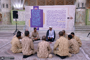 حلقه های محبت و معرفت با پرسنل وظیفه دژبان کل ارتش