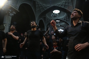 مراسم عاشورای حسینی در مدرسه عالی شهید مطهری