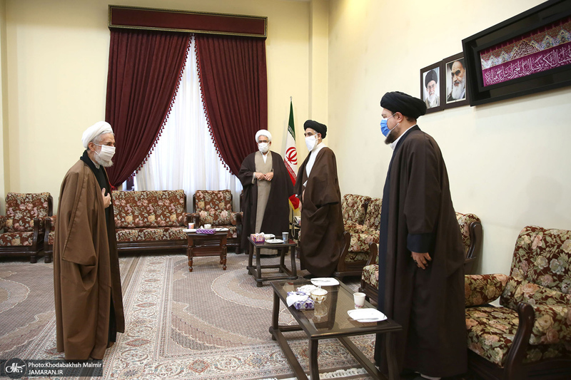 تجدید میثاق رئیس قوه قضاییه و مسئولان قضایی با آرمان‌های امام خمینی(س)