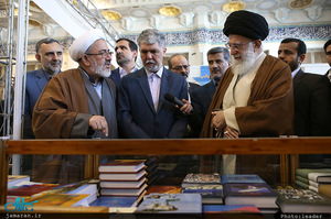 بازدید رهبر معظم انقلاب از سی و‌‌ یکمین نمایشگاه بین‌المللی کتاب تهران