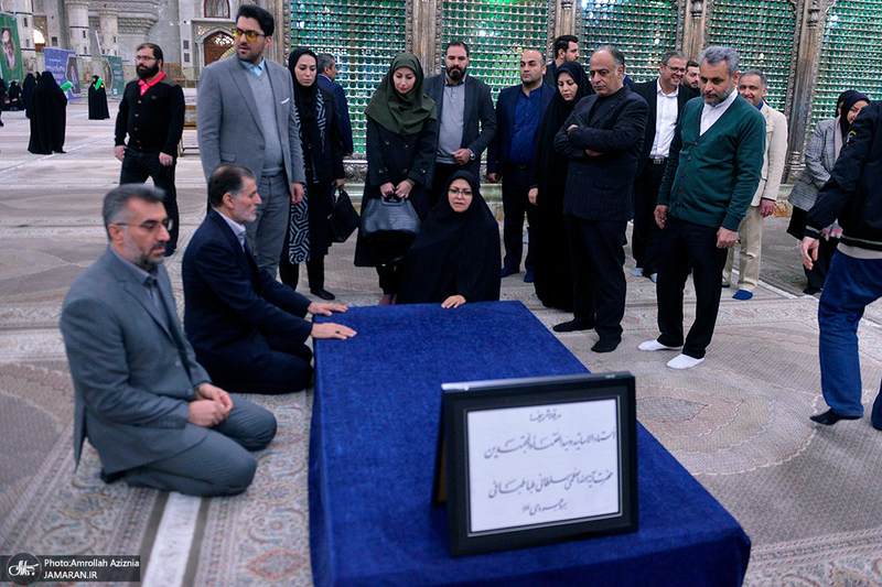 تجدید میثاق رئیس و کارکنان سازمان ملی استاندارد ایران با آرمان‌های امام خمینی (س)