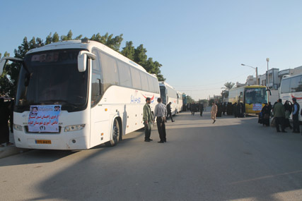 350 دانش آموزان دختر گناوه به اردوی راهیان نور اعزام شدند