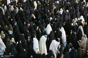 مراسم آغاز  سال 1401 در حرم کریمه اهل بیت (ع)‎