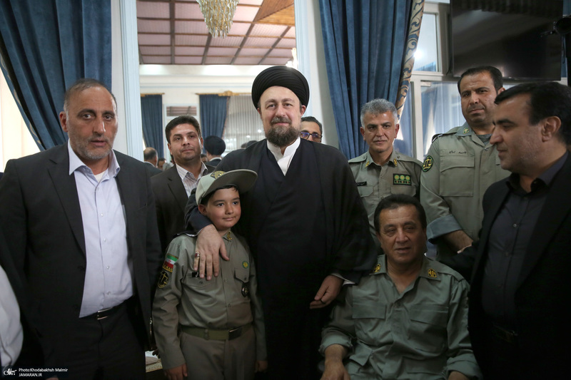 دیدار رئیس، معاونان و کارکنان سازمان حفاظت محیط زیستبا سید حسن خمینی
