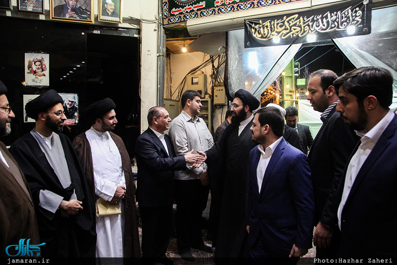 گرامیداشت شهید آیت الله حکیم و شهدای حشدالشعبی با حضور سید علی خمینی