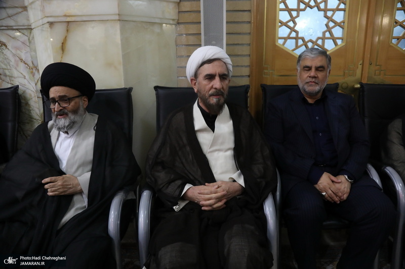 مراسم بزرگداشت حضرت امام (س) در مسجد اعظم قم