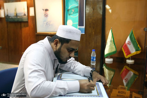 بازدید جمعی از علمای کشور نپال از جماران‎‎