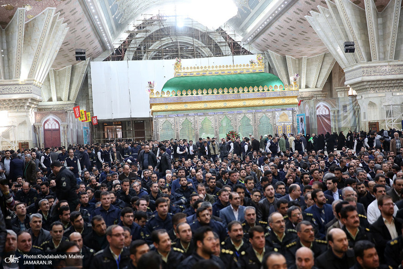 تجدید میثاق شهردار تهران و اعضای شورای اسلامی شهر تهران با آرمان های امام(س)