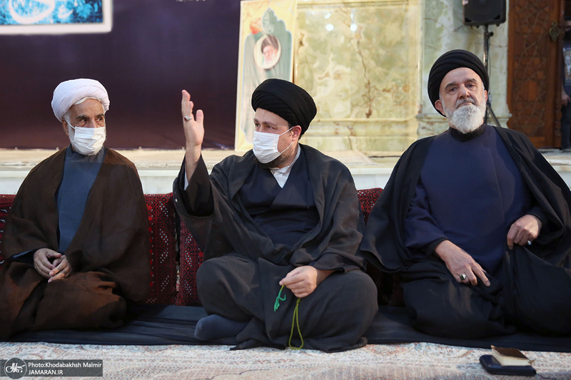 مراسم احیای شب بیست و سوم ماه رمضان در حرم مطهر امام خمینی (س)