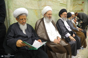 مراسم دومین سالگرد ارتحال آیت الله العظمی محفوظی (ره) در قم