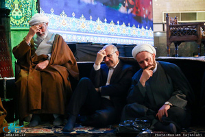 مراسم چهلمین روز درگذشت آیت الله هاشمی رفسنجانی(ره) در مسجد امیر المومنین(ع)