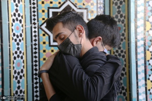 مراسم تشییع حجت الاسلام و المسلمین سید محمد جواد حسینی کاشانی(ره)