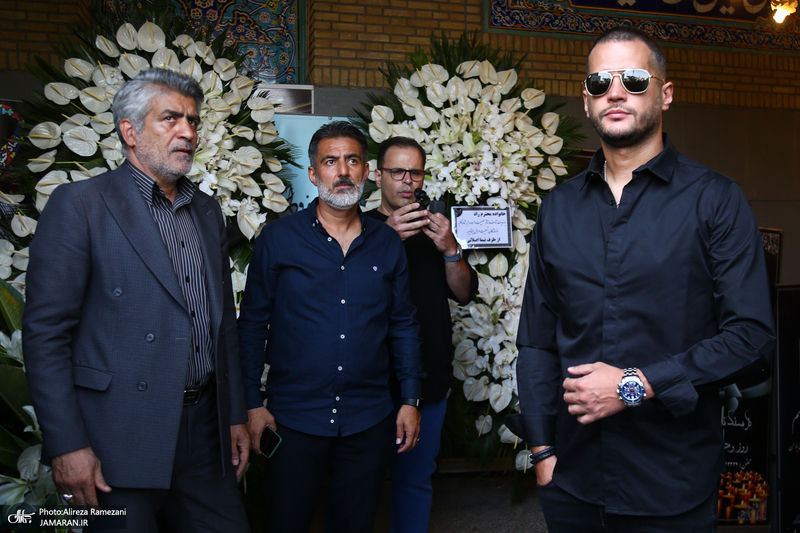 مزاسم ختم مرحوم سعید راد در مسجد  الرسول (ص)