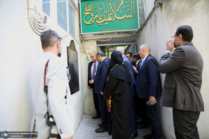 بازدید وزیر فرهنگ و گردشگری عراق از بیت امام خمینی در جماران‎‎