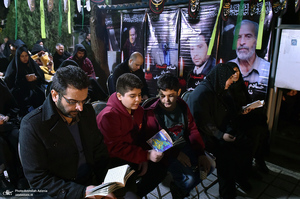 احیای شب بیست و سوم ماه رمضان در گلزار شهدای بهشت زهرا (س)