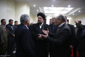 دیدار مدیران و کارکنان سازمان برنامه و بودجه با سید حسن خمینی
