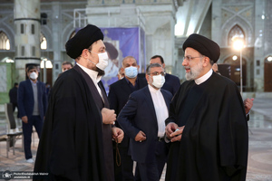 تجدید میثاق رئیس جمهور و اعضای دولت با آرمان های حضرت امام (س)