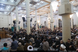 مراسم بزرگداشت آیت الله سید مهدی ابن الرضا(ره) در مسجد اعظم قم