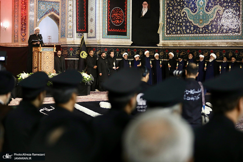 مراسم خطبه خوانی شب شهادت امام رضا (ع)