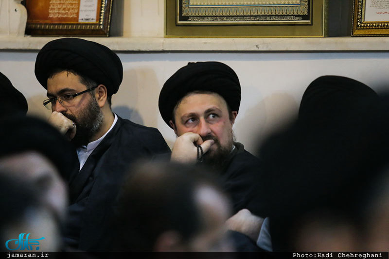 عزاداری ایام فاطمیه در بیت آیت الله دوستی زنجانی