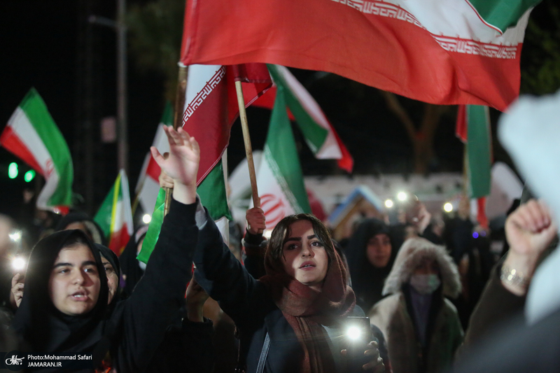 بیست و پنجمین شب اجتماع پرشور مردمى در پرند