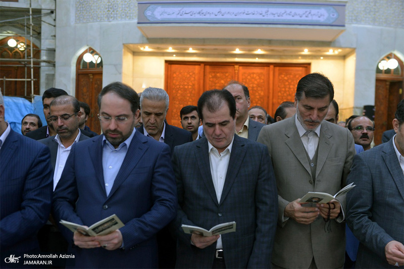 تجدید میثاق مدیران و کارکنان وزارت کشور با آرمان های حضرت امام(س)