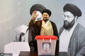حضور سید حسن خمینی در مرحله دوم انتخابات ریاست جمهوری چهاردهم