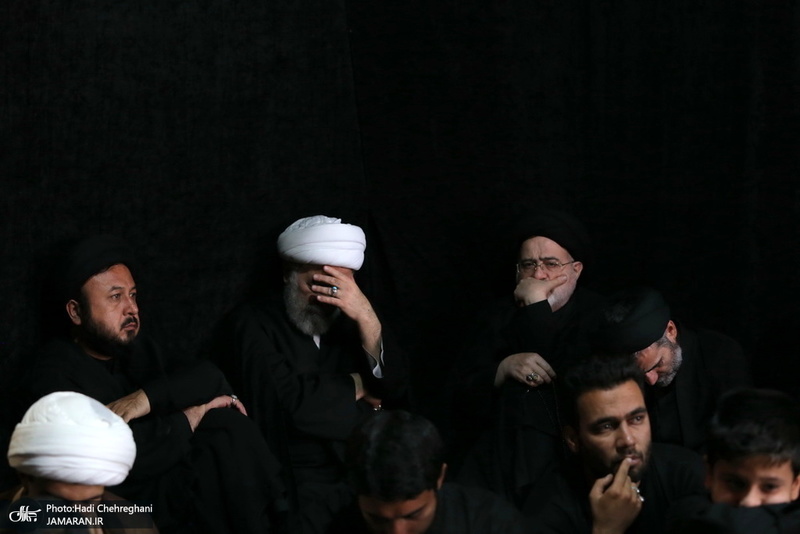 مراسم عزاداری شهادت امام رضا(ع) در بیوت مراجع عظام تقلید