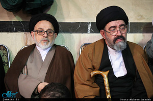 مراسم چهلمین روز درگذشت آیت الله العظمی موسوی اردبیلی(ره) در حسینیه جماران