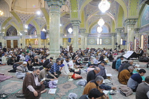 مراسم اعمال ام داوود در قم