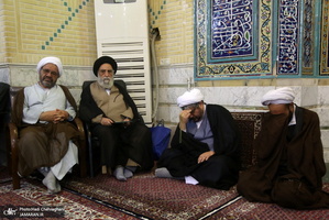 مراسم بزرگداشت والده حضرت آیت الله بیات زنجانی
