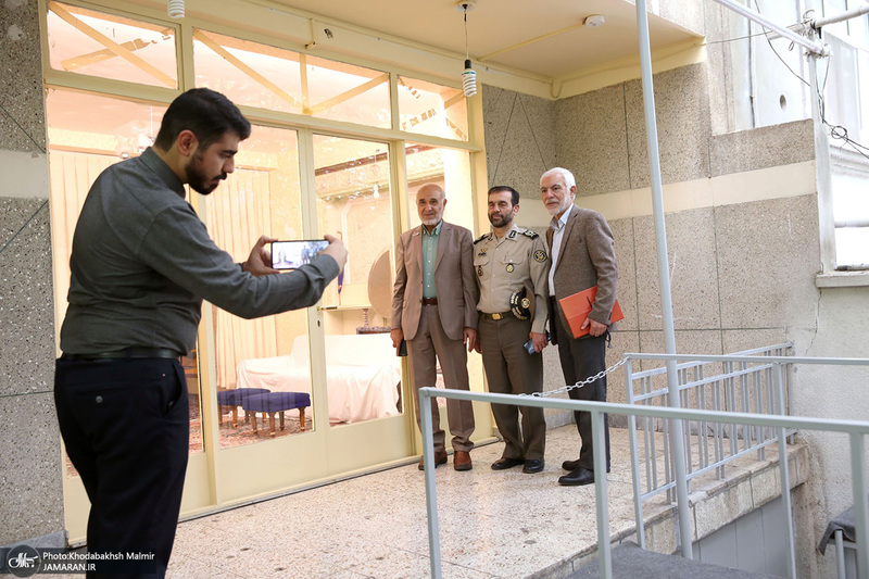 بازدید امرا ارتش و پیشکسوتان هوانیروز  از جماران‎‎