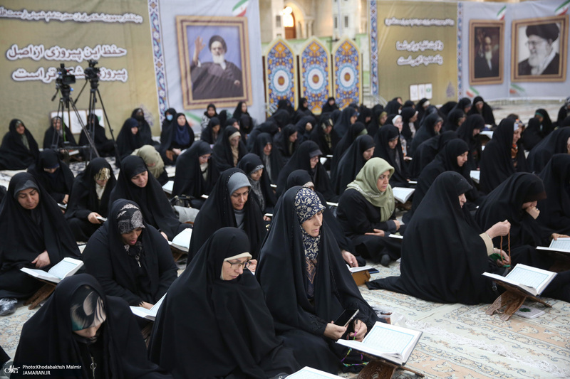 آیین افتتاحیه مرکز فعالیت‌های قرآنی در حرم مطهر حضرت امام خمینی (س)