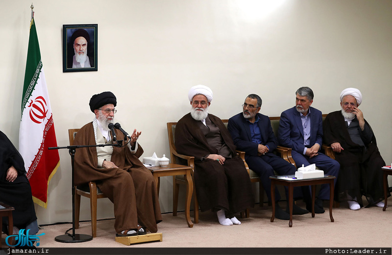 دیدار دست‌اندرکاران کنگره بزرگداشت آیت‌الله مصطفی خمینی(ره) با رهبر معظم انقلاب 