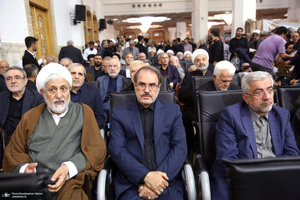 مراسم چهلم شهیدان لاریجانی در حرم مطهر حضرت معصومه (س) -2